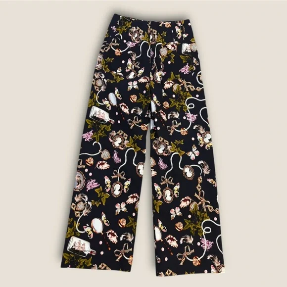 Anthropologie Maeve Colette Printed Pants Pearls - Picture 5 of 5